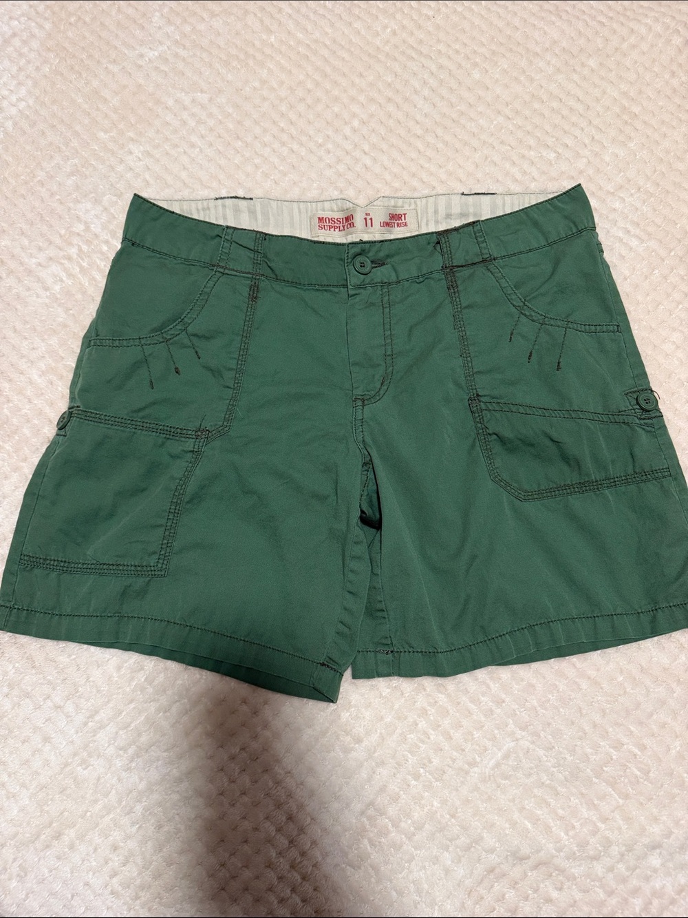 Mossimo Supply Co. Women's Forest Green Cargo Shorts
